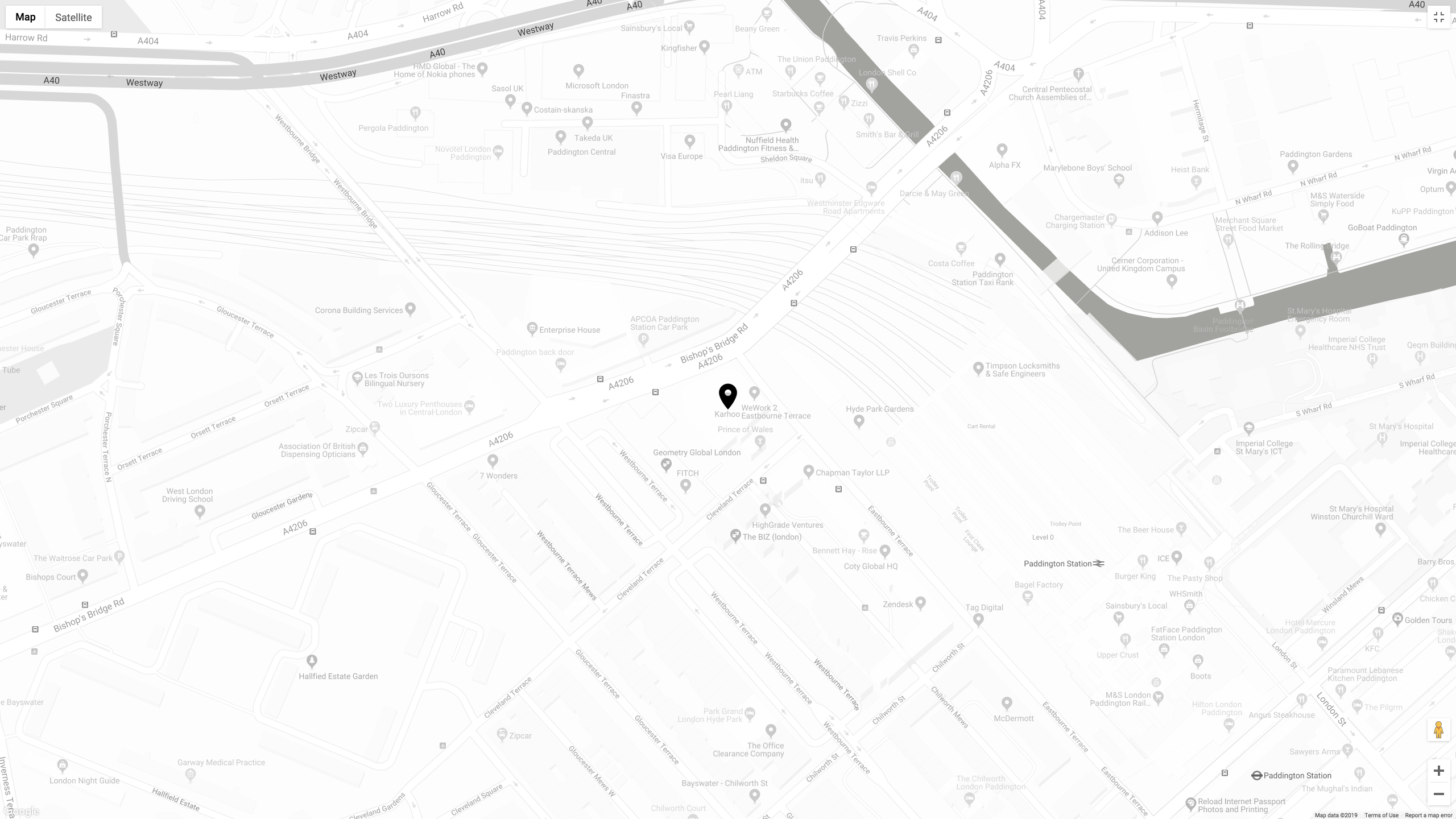 London location map